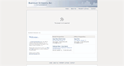 Desktop Screenshot of barnhartinterests.com